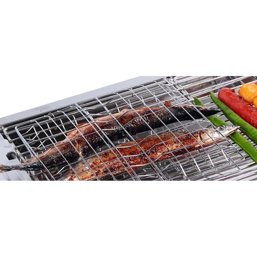 Quality Camping Cooking Set - Cesto de Churrasco de Alta Qualidade: