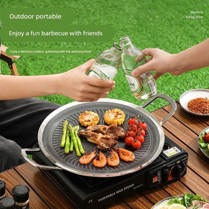 Panela de Grelhar Multifuncion - Camping Hiking Cooking avaliação e preço