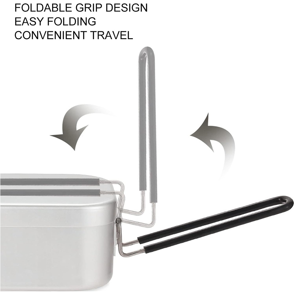 Lancheiras de alumínio 800ml,  - Camping Cooking Organizer avaliação e preço