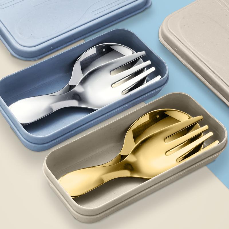 Conjunto de talheres de aço in - Camping Hiking Cooking avaliação e preço